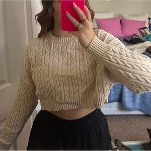 Altr’d State cropped sweater